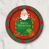 Vrolijk kerstkerstkerstkerstkerstkerstkerstkerstke bedankjes labels (Achterkant)