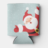 Vrolijk kerstkerstkerstkerstkerstkerstkerstkerstke blikjeskoeler (Voorkant)