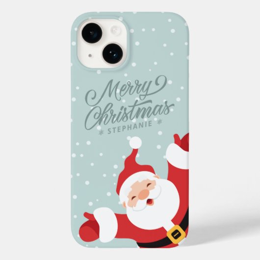 Vrolijk kerstkerstkerstkerstkerstkerstkerstkerstke Case-Mate iPhone case (Achterkant)