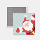 Vrolijk kerstkerstkerstkerstkerstkerstkerstkerstke magneet (Voorkant / Achterkant)