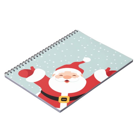 Vrolijk kerstkerstkerstkerstkerstkerstkerstkerstke notitieboek (Linkerzijde)