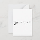 Vrolijk kerstkerstkerstkerstkerstkerstkerstkerstke notitiekaartje (Achterkant)