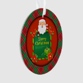 Vrolijk kerstkerstkerstkerstkerstkerstkerstkerstke ornament (voorkant)