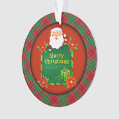 Vrolijk kerstkerstkerstkerstkerstkerstkerstkerstke ornament (voorkant)