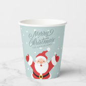 Vrolijk kerstkerstkerstkerstkerstkerstkerstkerstke papieren bekers (Voorkant)