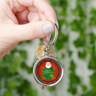Vrolijk kerstkerstkerstkerstkerstkerstkerstkerstke sleutelhanger