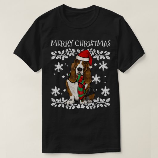 Vrolijk kerstkerstkerstkerstkerstkerstkerstkerstke t-shirt (Design voorkant)