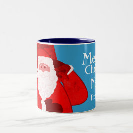 Vrolijk kerstkerstkerstkerstkerstkerstman, mok bla