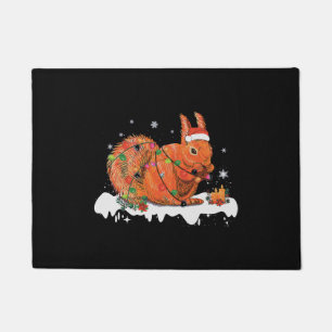 Vrolijk kerstkerstkerstkerstkerstornamemeerlicht deurmat