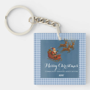 Vrolijk kerstkerstkerstkerstkerstrenrenrenrendiert sleutelhanger