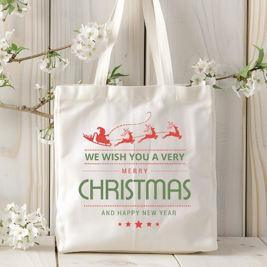 Vrolijk kerstkerstkerstkerstkerstrenrenrenrendiert tote bag
