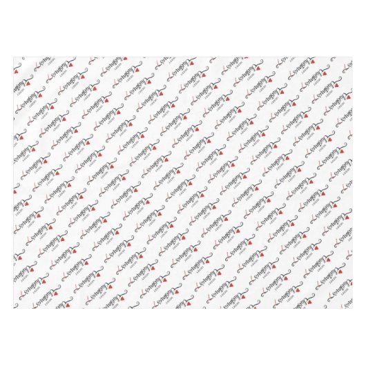 Vrolijk kerstkerstkerstkerstmanden en snoepsnoeren tafelkleed (Voorkant (Horizontaal))