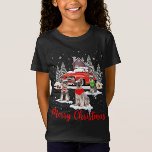 Vrolijk kerstkerstkerstkerstrenrenrenrennen met ro t-shirt