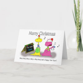 Vrolijk kerstkind feestdagen kaart