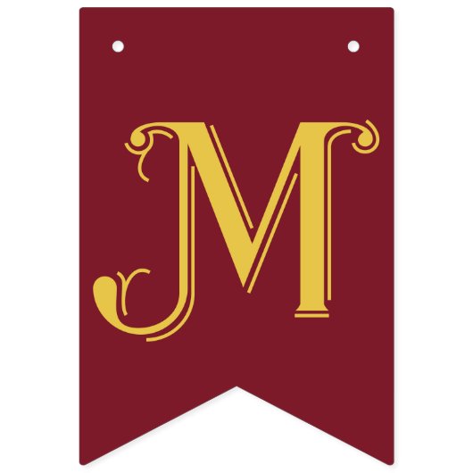 Vrolijk kerstklassieker Nordic Red Vlaggetjes (Tweede vlag)