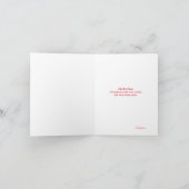 Vrolijk kerstkleurrijke Art-Deco-Ornamenten Feestdagen Kaart (Binnen)