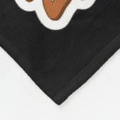 Vrolijk kerstkoekjes Gingerbread Man Tree Bakin Fleece Deken (Hoek)