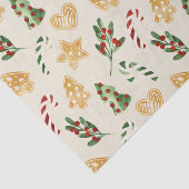 Vrolijk kerstkoekjes, maretak, pi tissuepapier (Detail)