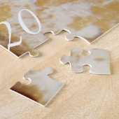 Vrolijk kerstkoekjes Rode foto Jig Legpuzzel (Zijkant)