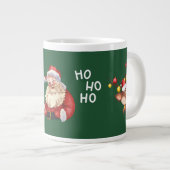 Vrolijk kerstkoffie Mok, Sinterklaas Grote Koffiekop (Voorkant rechts)