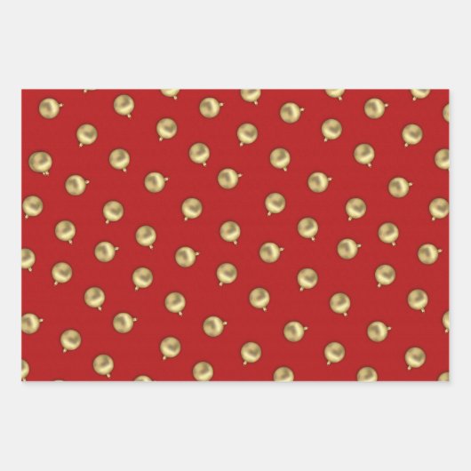 Vrolijk kerstkrans gouden Ornamenten Star Pigeon Inpakpapier Vel