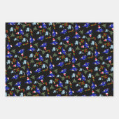 Vrolijk kerstlakens wikkelen papier haai inpakpapier vel (Voorkant 2)