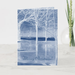 Vrolijk kerstlandschap Kaart van Janz