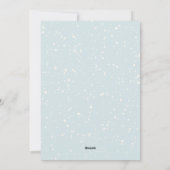 Vrolijk Kerstlicht Fotokaart Een Afbeelding Feestdagenkaart (Achterkant)