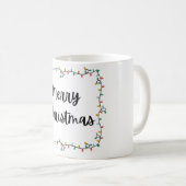 Vrolijk kerstlicht Mok (Voorkant rechts)