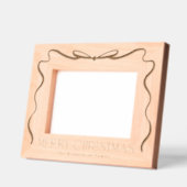 Vrolijk Kerstlint Vakantie Gegraveerde Lijstjes (Links)