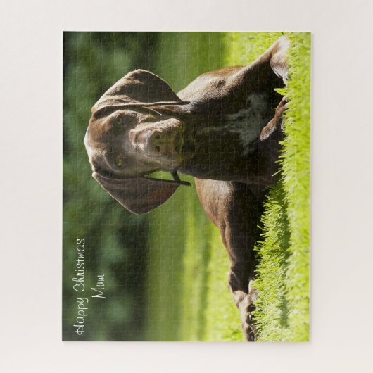 Vrolijk kerstma. legpuzzel (Verticaal)