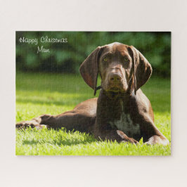 Vrolijk kerstma. legpuzzel