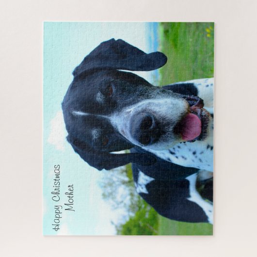 Vrolijk kerstma. legpuzzel (Verticaal)