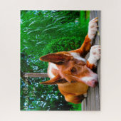 Vrolijk kerstma. legpuzzel (Verticaal)