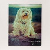 Vrolijk kerstma. legpuzzel (Verticaal)