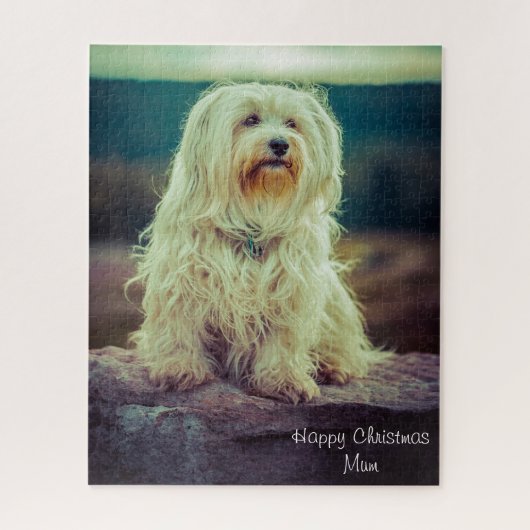 Vrolijk kerstma. legpuzzel (Verticaal)