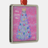 Vrolijk kerstma met Ornament van de boommetaal (Rechts)