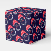 Vrolijk Kerstman Favoriet Dozen Bedankdoosjes (Voorkant Zijde)