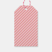 Vrolijk Kerstman gezicht | Vrolijk en helder Cadeaulabel (Achterkant)