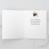 Vrolijk kerstMan Ik hou van Special Angel Card Kaart (Binnen)