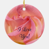 Vrolijk kerstman mama! sieraden waar ik van hou keramisch ornament (Achterkant)