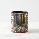 Vrolijk Kerstman personaliseren Mok (Midden)