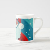 vrolijk kerstmangezicht porselein kop (Rechts)