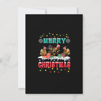 Vrolijk kerstmeisje met kerstmanlampjes kaart