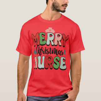 Vrolijk kerstmeisje t-shirt