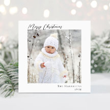 Vrolijk kerstminimaal Moderne Foto