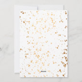 Vrolijk kerstminimalistisch vierkantsfoto feestdagenkaart (Achterkant)