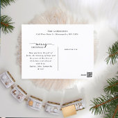 Vrolijk Kerstmis 3 foto's Collage Modern Script Feestdagenkaart