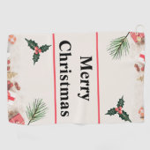 Vrolijk Kerstmis Beste Golf Handdoeken (Horizontaal)