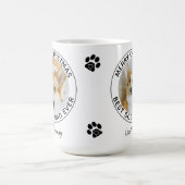 Vrolijk Kerstmis Beste Hond Papa Ever Pet Foto Koffiemok (Center)